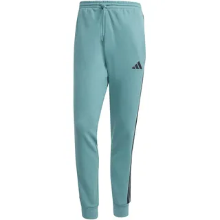 adidas Herren Hose Essentials 3-Streifen French, POWTEA/BLACK, XXL