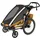 Chariot Sport 2 Kinderanhänger schwarz/gold