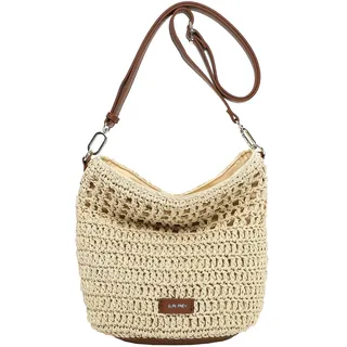 SURI FREY Marley Umhängetasche Leinen Beige
