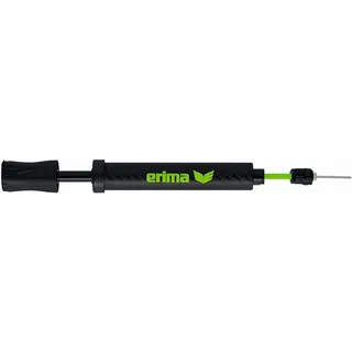 Erima Unisex Luftpumpe 8" Zoll (7242001), schwarz/Green gecko 0