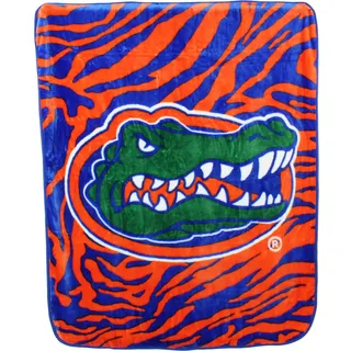 College Covers Alabama Crimson Tide Super Soft Raschel Überwurfdecke 50" x 60" Florida Gators