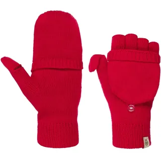 Roeckl Strickhandschuhe Fingerlose Handschuhe Merino Braun