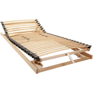 Joka Lattenrost , Holz , Buche , 140x200 cm , Über- und Sondergrößen erhältlich, Federholzleisten verleimt, bewegliche Leistenlagerung, Federleisten mit Duokappen, individuelle Liegehärteeinstellung, verstellbar , Schlafzimmer, Lattenroste, verstellbare Lattenroste