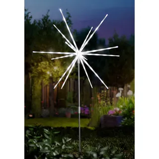 LED Gartenstecker Polarstern kaltweiß DIA 50xH95cm Batterie