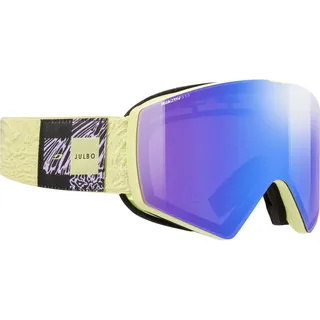 Julbo Razor Edge Reactiv 1-3 High Contrast Skibrille (Größe One Size, gelb)