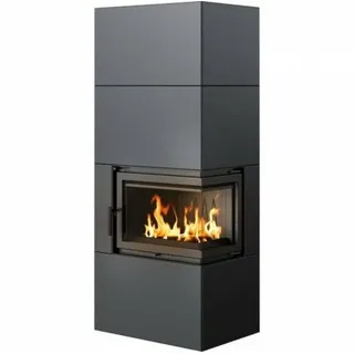 Kratki Kaminofen Simple 8 Stahl Schwarz