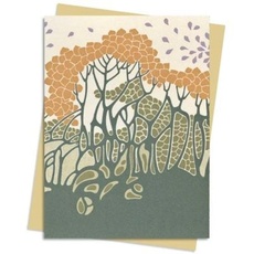 Autumn Leaves (Art Nouveau) Greeting Card Pack