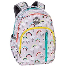 Coolpack E27601, Schulrucksack BASE RAINBOW TIME, Grey