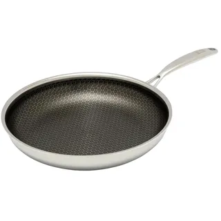 hensslers Edelstahlpfanne Bratpfanne 28 cm