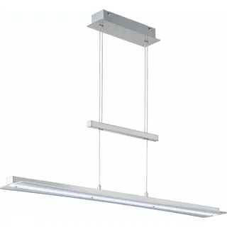 Trio Smash 1-flg. 150 cm eckig grau Nickel-matt