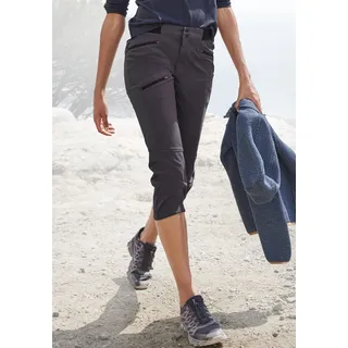 Caprileggings VIVANCE ACTIVE, Damen, Gr. 42, N-Gr, schwarz, Obermaterial: 95% Polyamid, 5% Elasthan, unifarben, Hosen Caprileggings, mit praktischen Taschen, Topseller