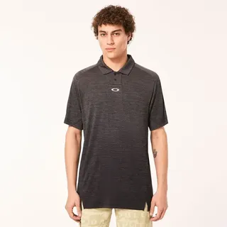 Oakley Apparel C1 Gradient Kurzarm-poloshirt - Blackout - L