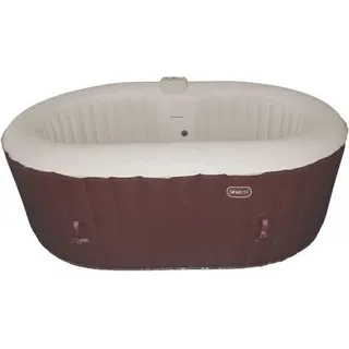 Luftgefälliger Whirlpool für 2 Personen - Ovale Form 190x120 cm mit integrierter Pumpe
