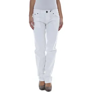 PHARD Hosen Damen Textil Weiß SF29 - Größe: 29 - Weiß