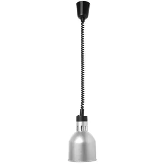 HENDI Wärmelampe, Zylinder, Silber