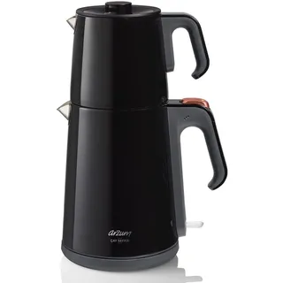 Arzum Cay Sefasi Wasserkocher, Schwarz