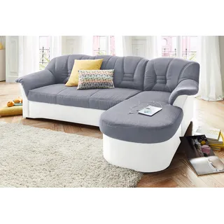 DOMO collection Ecksofa »Elva L-Form«, wahlweise mit Bettfunktion und Federkern