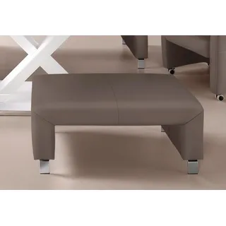 exxpo - sofa fashion Polsterhocker »Intenso, Hocker, modern, wahlweise in Leder oder Textil«, hohe Bodenfreiheit, frei im Raum stellbar, hoher Sitzkomfort