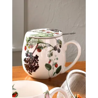 Becher mit Sieb und Deckel My favourite tea Früchte