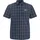 Norbo Kurzarmhemd Night Blue Checks M