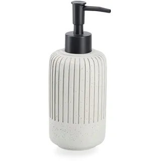 Zeller Present Seifenspender, Zement, Ø hellgrau,