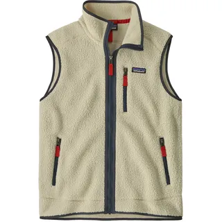 Patagonia Retro Pile Vest - - Herren vêtement running homme beige