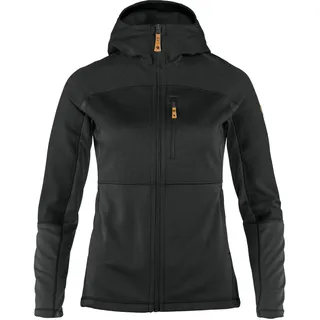 Fjällräven Abisko Trail Kapuzenfleece Schwarz L