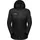 SO Outdoor Jacke für Damen Wasserabweisende Softshelljacke Funktionsjacke mit Kapuze Gore-Tex Wanderjacke Atmungsaktiv Winddicht Schwarz XL