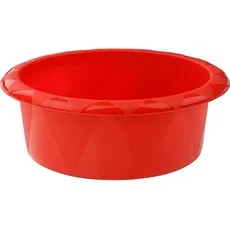 Bild Mini-Rundform Ø 16 cm Flexxibel Love, Obstkuchenform aus Silikon, Tortenbodenform für eindrucksvolle Kreationen, hochwertige Silikon-Kuchenform, vielseitige Backform (Farbe: Rot)