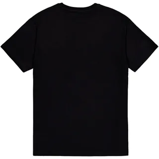 Alpha Industries Basic Small Logo T-Shirt für Herren, Black/Magenta