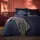 Takoma unifarben Dunkelblau 155 x 220 cm + 80 x 80 cm