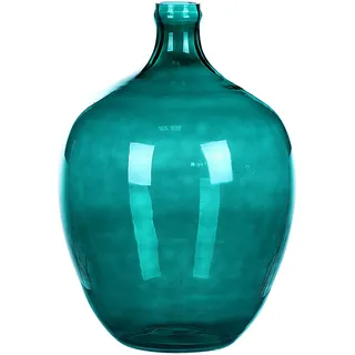 Beliani Blumenvase Roti Glas 39 cm türkis