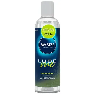MY.SIZE Lube Me Premium Gleitgel Natural 250 ml | Gleitmittel Natürlich & geruchsneutral