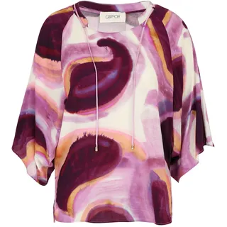 Cartoon Klassische Bluse »Casual-Bluse mit Muster«, lila