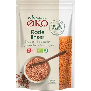 Grøn Balance Rote Linsen BIO 400 g - 400 g