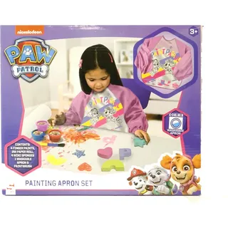 Paw Patrol Vingerverfset met Schort Roze - Bunt