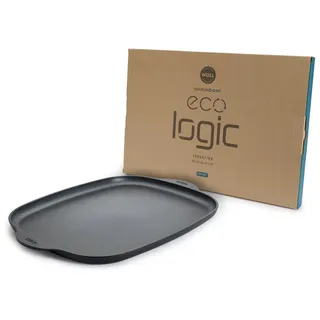 WOLL Grillplatte 30 x 38 cm Aluminium Schwarz