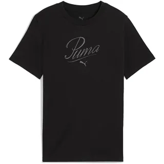 Puma ESS Script Tee schwarz G