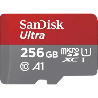 SanDisk Ultra Flash-Speicherkarte (microSDXC-an-SD-Adapter inbegriffen)