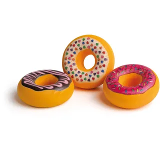 Erzi 13215 Doughnuts aus Holz, Kaufladenartikel für Kinder, Rollenspiele