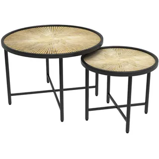 Vicco Beistelltisch-Set Winnipeg 62 x 62 cm 2 Teile