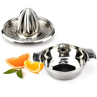 Gute Qualität Edelstahl Lemon Saftpresse Zitronenpresse Frucht Zitrus Saftpresse