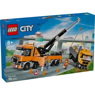 LEGO 60467 Schwerlast-Abschleppwagen mit Kran