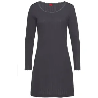 s.Oliver Damen Nachthemd graphit Gr.32/34