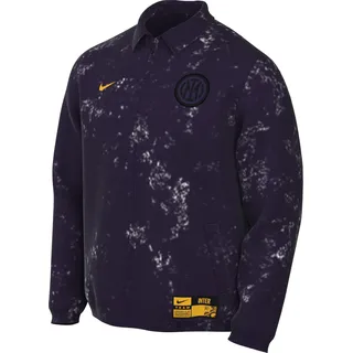Nike Inter Milan Jacke Inter Milan Club Third Fußball Harrington-Jacke Für Herren, Blackened Blue/University Gold, FQ3261-498, S