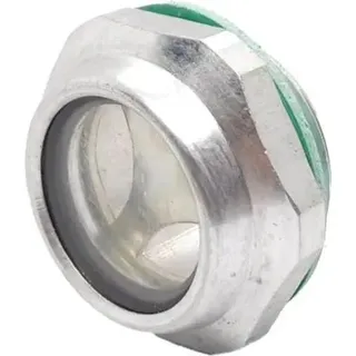 Hydrauliköl-Füllstandsanzeige mit rundem Schauglas für LKW-Kippanlage | HYD002895