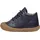 Cocoon-Lauflernschuhe aus Leder mit Wollfutter Marineblau 24