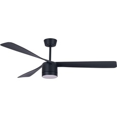 Bild von Peregrine LED 142 cm Deckenventilator schwarz