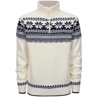 Brandit Textil Brandit Troyer Norweger Strickpullover weiß, L