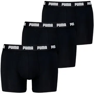 Puma Boxershorts 3er Pack, Black / M